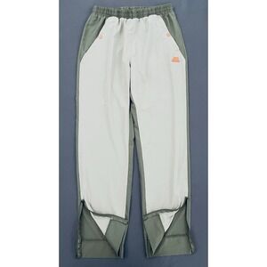 New Balance Mens Size Large Green Tan Logo All Motion Lined Joggers Track Pants